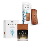 K2 EVOS VIKING Fresh Citrus & Musk Car Air Freshener Set - Wooden Hanger & Perfume