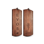 K2 EVOS HUNTER Wooden Hanger Car Air Freshener - Bergamot, Geranium, and Moss