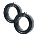Car Coil Spring Assisters - Suspension Gap Spacers for Towing 40mm-50mm