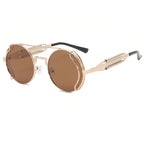 Fashionable And Unique Steam-wave Tinted Sunglasses