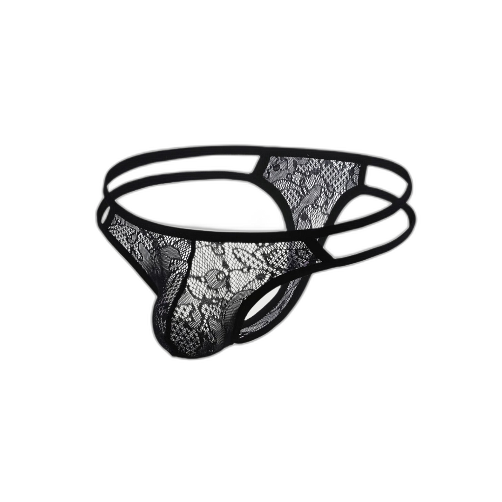 Lace Pattern Thong