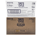 Tate & Lyle Sugar Individual Sticks Sachets White and Brown Demerara Granulated