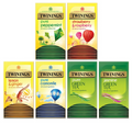 Twinings Infusions Fruit Green Variety Pack 6 x 20 Assorted Tea Envelopes Refill