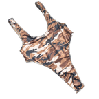 Camo Thong Bodysuit