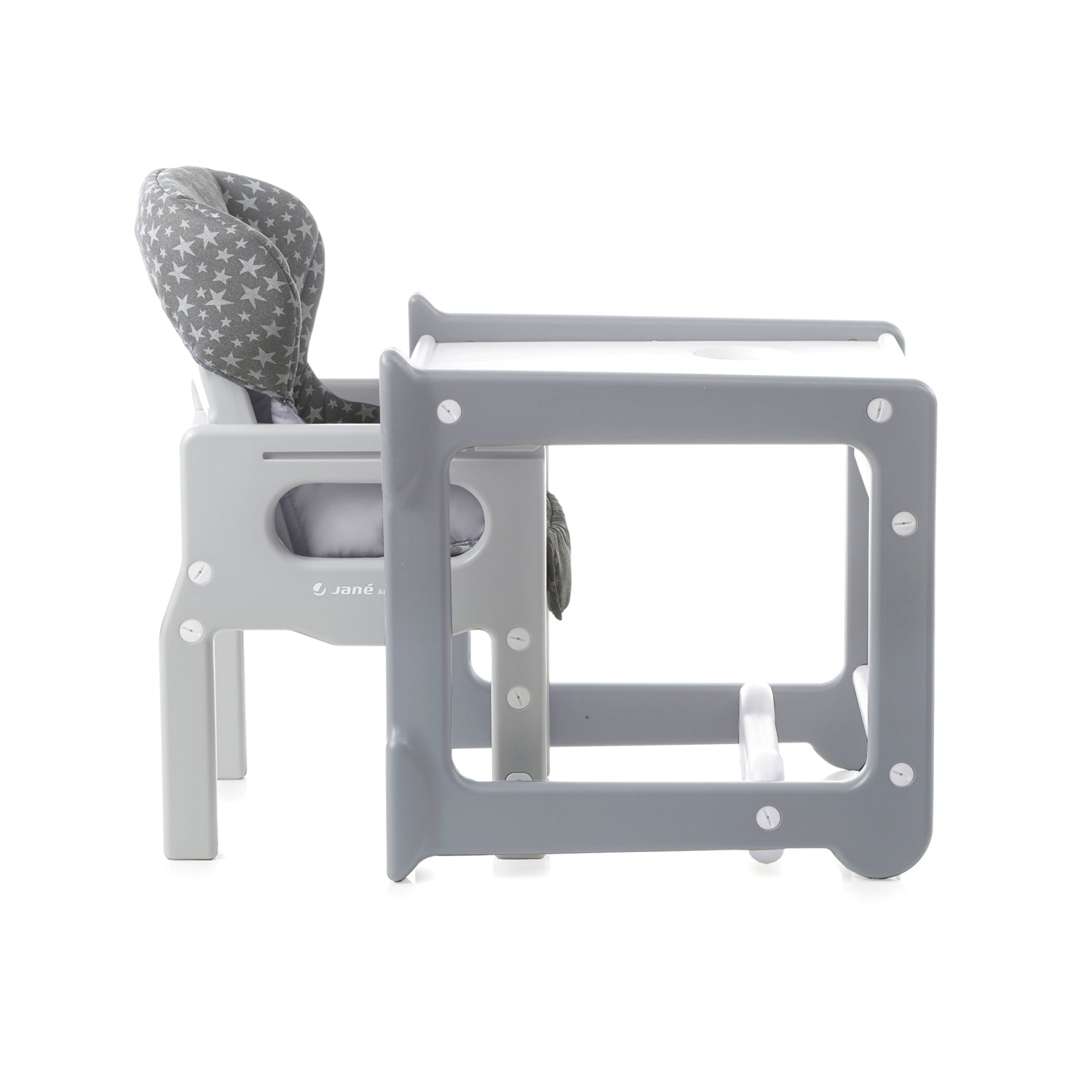 Jane Activa Evo 2in1 Highchair / Junior Table & Chair, 0-3 years, Botanic