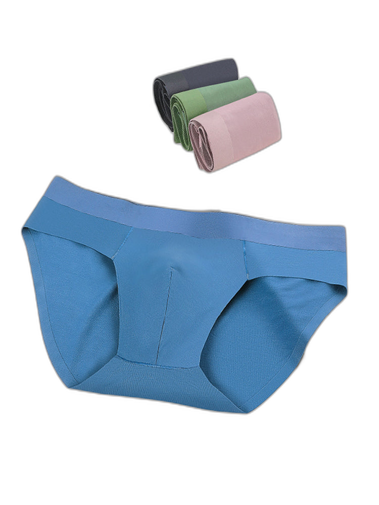 Men's Breathable Seamless Modal Pouch Briefs