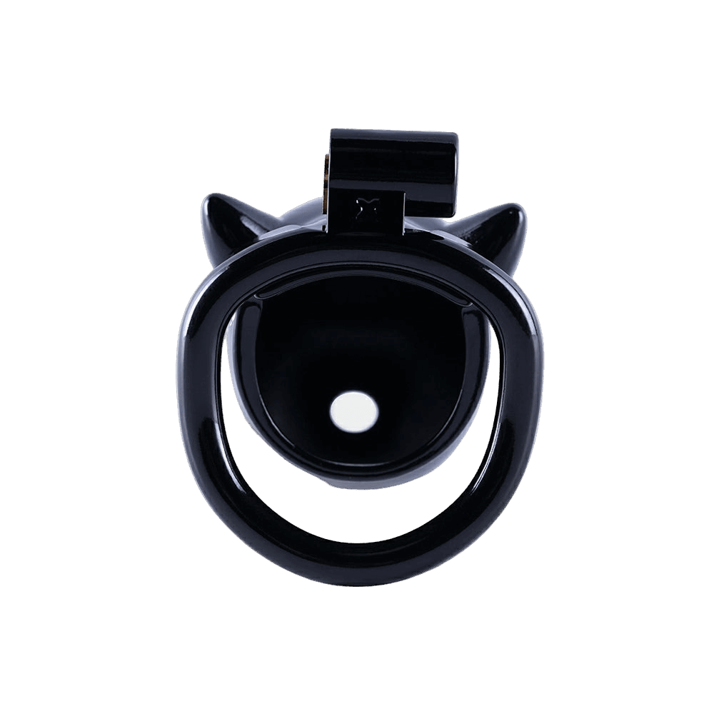 Furjoi Drone Hood Chastity Cage Red