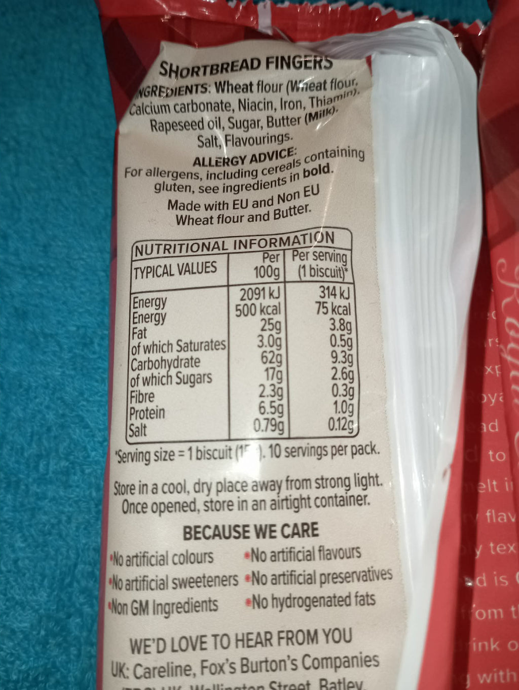ROYAL EDINBURGH SHORTBREAD 150G