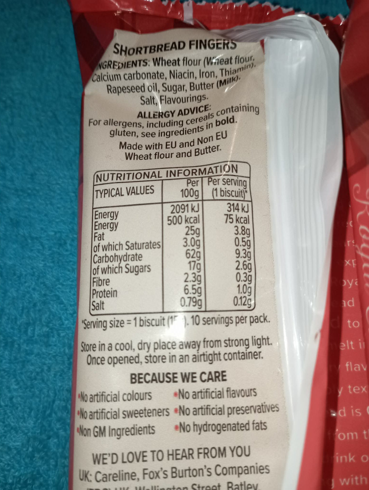 ROYAL EDINBURGH SHORTBREAD 150G