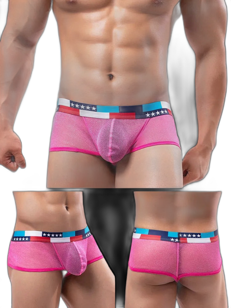 4-pack Low-rise Micro-mesh Boxer Briefs