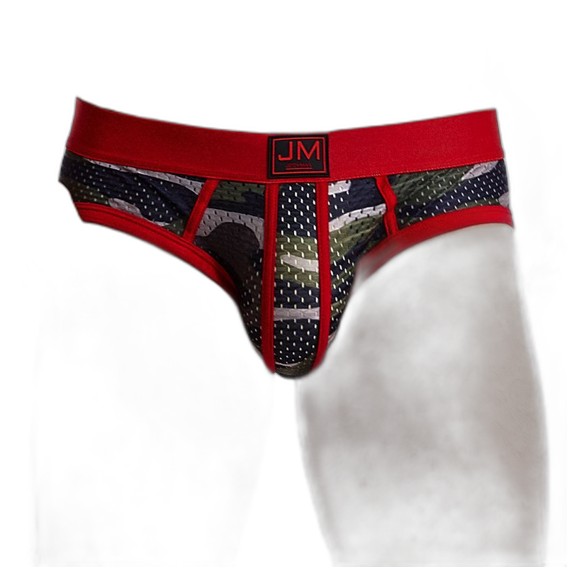 Camo Mesh Briefs