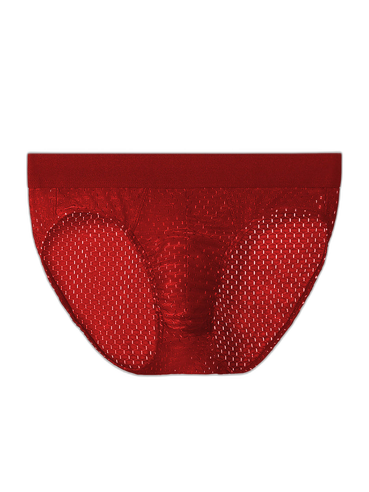5 Pack Men’s Breathable Briefs In Mesh