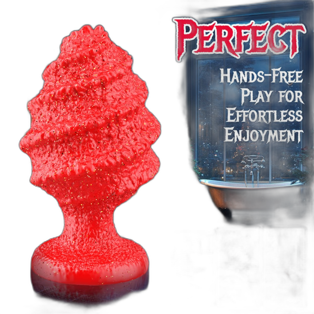 Snow Cone – Anal Toy – Textured Silicone Butt Plug