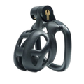 LOCK4D Viper Bent Ring Chastity Cock Cage Small