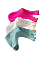 4 Pack Men's Low-Rise Solid Thongs with Reinforced Edging