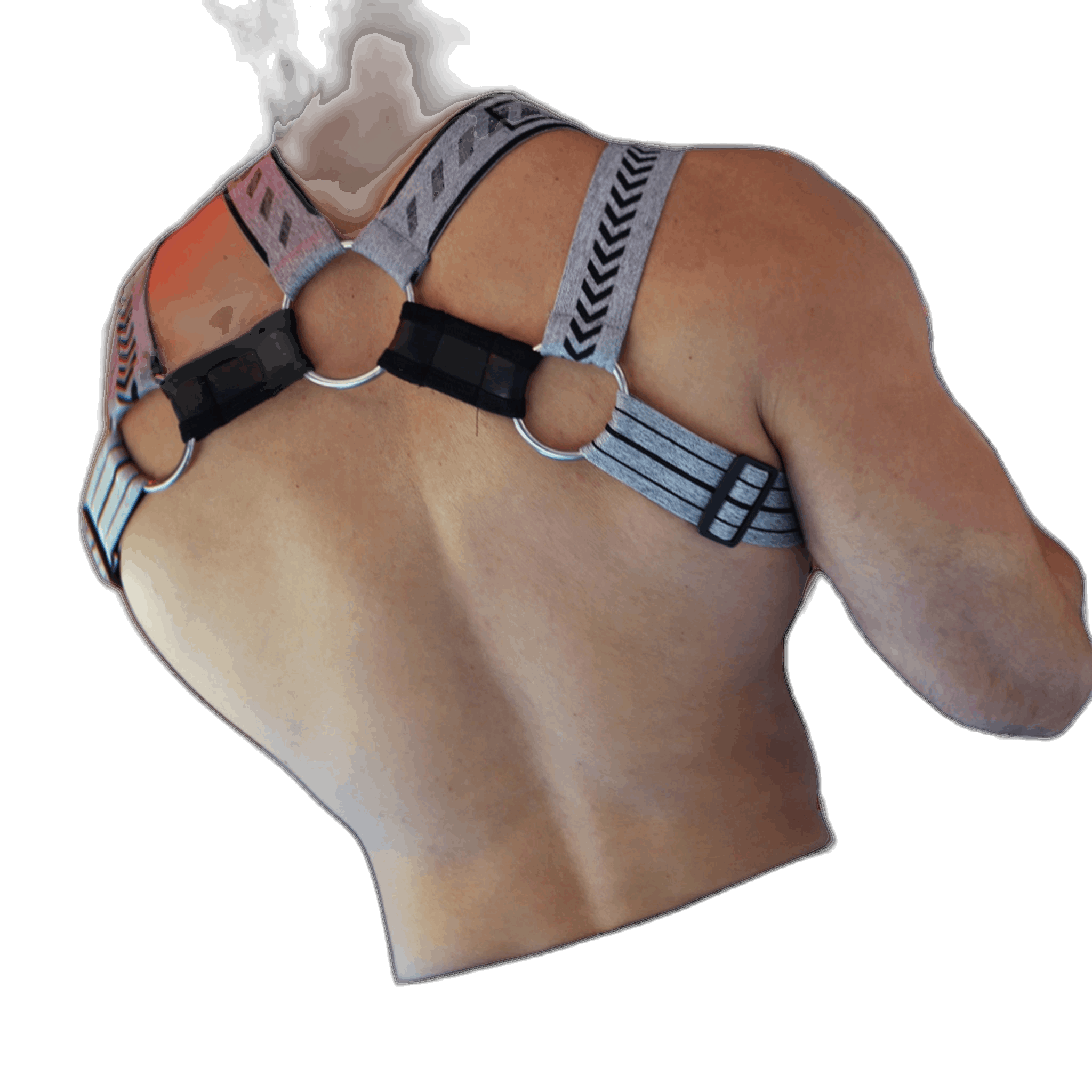 Breedwell Mister Luxe Body Harness Heather Grey