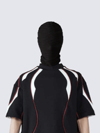 Black Textured Balaclava Mask