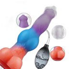 Simon - 9.3 Inch Vibrating Squirting Dildo - Glow In The Dark Dildo