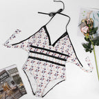 Plus size bikini swimsuit