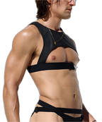 Passion Metallic Chest Harness