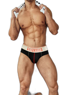 Men’s Elasticated Waistband Low-rise Pouch Briefs
