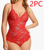 Women's Lace Bodysuit - Elegant Sling Design | Sexy Lingerie