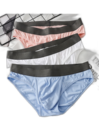 3-pack Men's Open Crotch Sexy Bullet Briefs