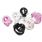 Bar Vent Chastity Cage With 4 Ring Sizes