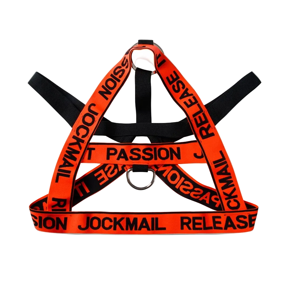 Jockmail Neon Release It Passion Elastic Chest Harness