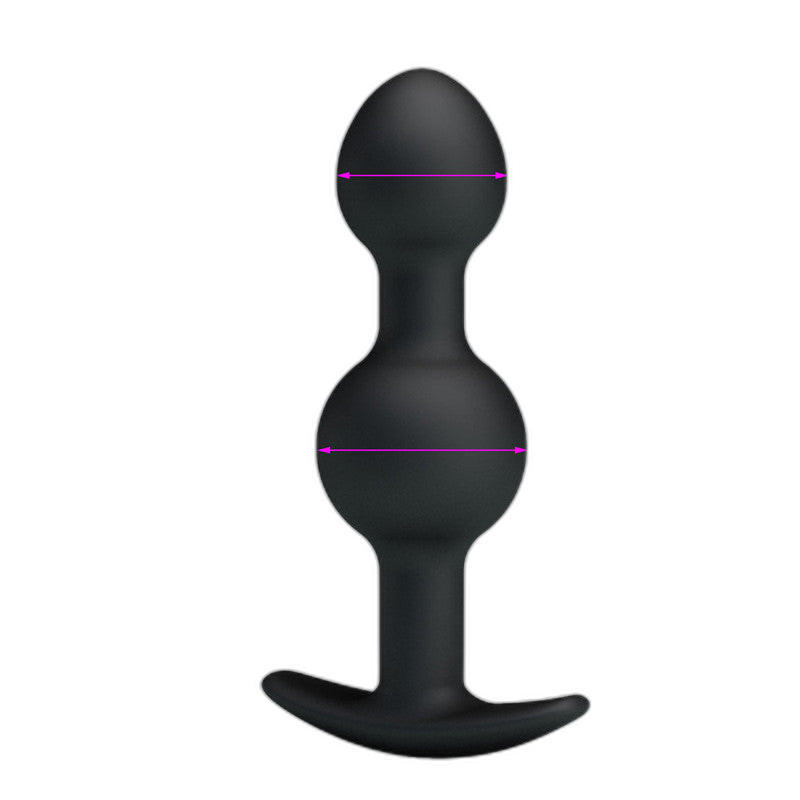 Silicone Butt Plug Multi-Bead