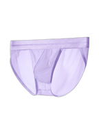 2 Pack Men's Ultra-Soft Ice Silk Quick-Dry Smooth Cooling Briefs