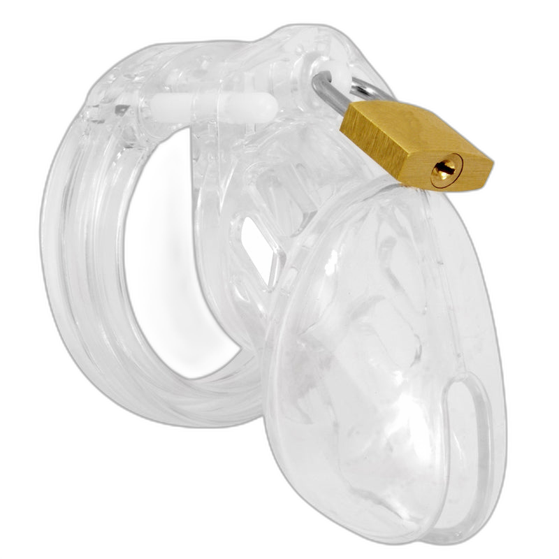 LOCK4D Original Chastity Cage S/M Clear