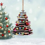 Creative Acrylic Christmas Tree Decoration Pendant