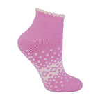 1 Pack Ladies Thermal Low Cut Wool Non Slip Ankle Slipper Socks