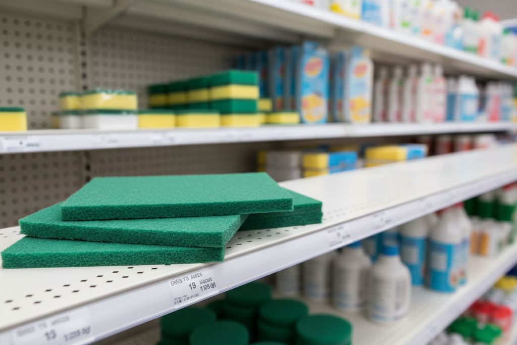 Green Scouring Pad