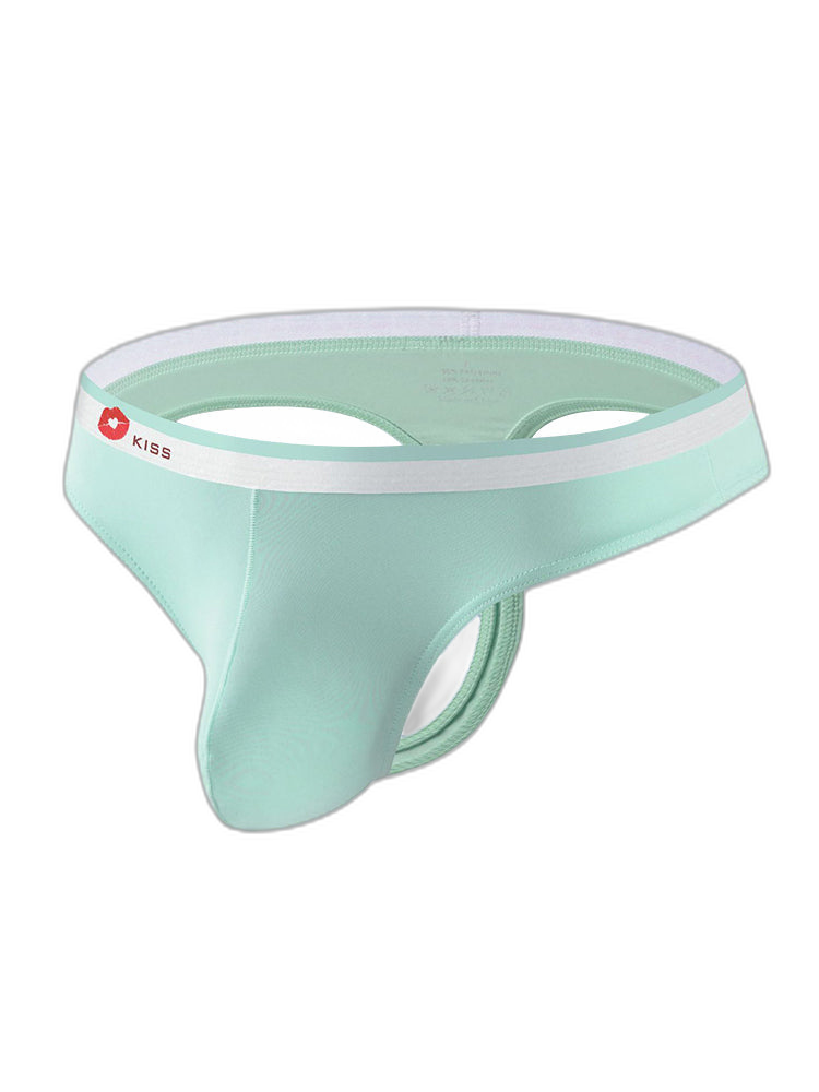 3 Pack Men's U-Pouch Ice Silk Sexy Thong