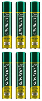 6 x Silvikrin Hairspray Firm Hold - 400ML