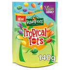 10 x Rowntree's Tropical Tots Vegan Friendly Sweets Sharing Bag 140G