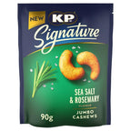 10 x Kp Signature Cashew Nuts Sea Salt & Rosemary - 90GM