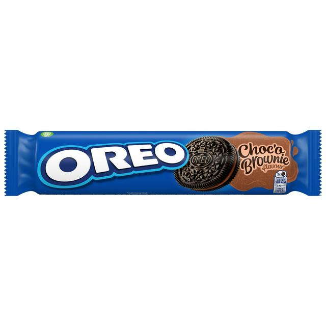 16 x Oreo Choco Brownie Sandwich Biscuits 154G