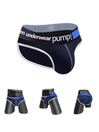 2 Pack Men's Middle-Rise Cotton Sexy Briefs