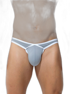 4 Pack Men's Low-Rise Sexy Narrow-Band Cooling U-Convex Breathable Comfortable Thong