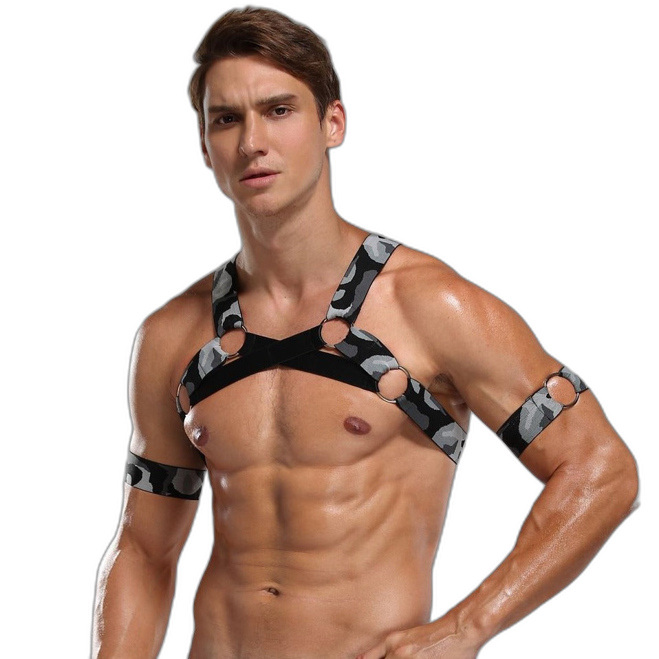 Sexy Camouflage Harness Costume