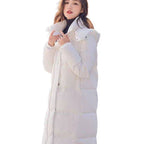 Off-season Down Jacket For Petite Women Long Style
