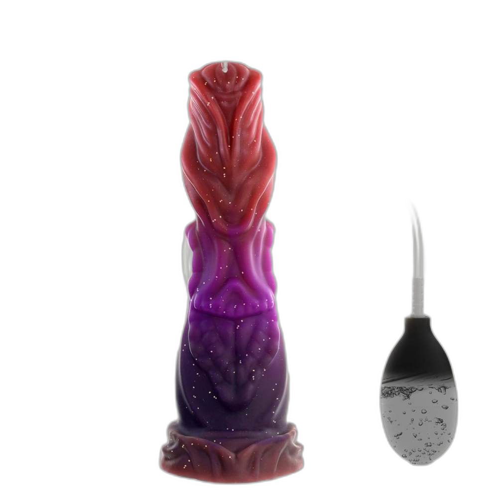 Aladdin - 9 Inch Squirting Fantasy Dildo - Monster Dildo