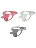 3 Pack Men's Bulge-Enhancing Thong - Low Rise & Breathable