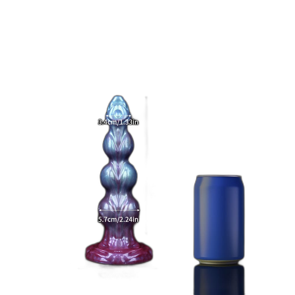 Nebulon - 3 Knots Dildo - Alien Fantasy Dildo - 3 Sizes