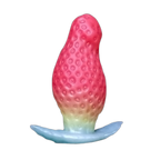 Strawberry - Pink Anal Plug - Cute Silicone Butt Plug