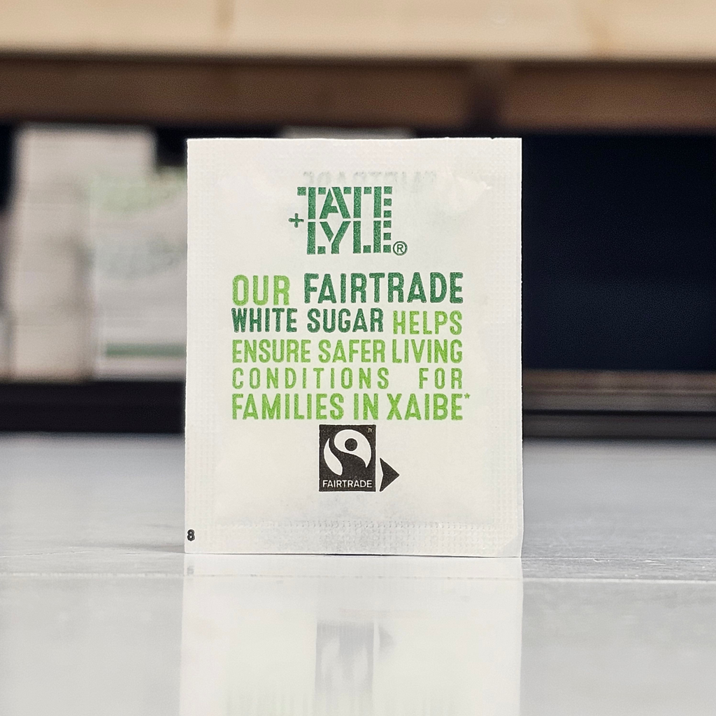 Tate & Lyle White, Brown & Demerara Sugar Sachets | Fairtrade Individual Portions for Coffee & Tea | Bulk Catering Packs