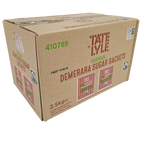 Tate & Lyle White, Brown & Demerara Sugar Sachets | Fairtrade Individual Portions for Coffee & Tea | Bulk Catering Packs